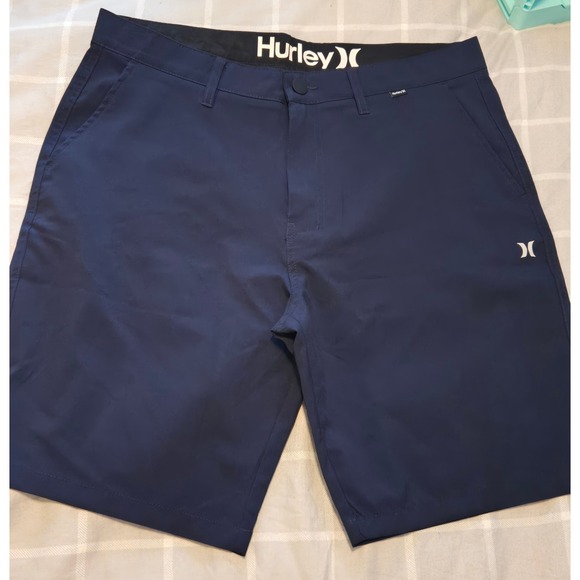Hurley Other - Hurley Men's Size 34 Blue All Day Hybrid Shorts Quick Dry Stretch Chino